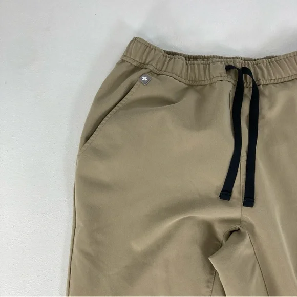 Figs Tansen Jogger Scrub Pants Mens Beige Size Small Uniform Medical - Picture 3 of 14